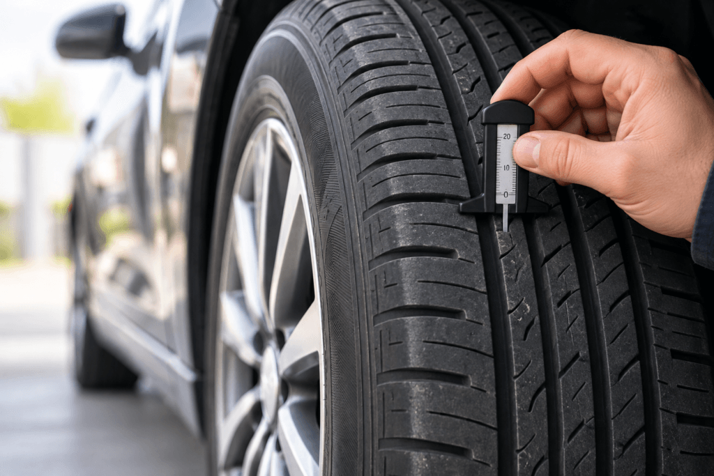 علامات تغيير إطارات السيارة ومتى تحتاج الإطارات إلى الاستبدال