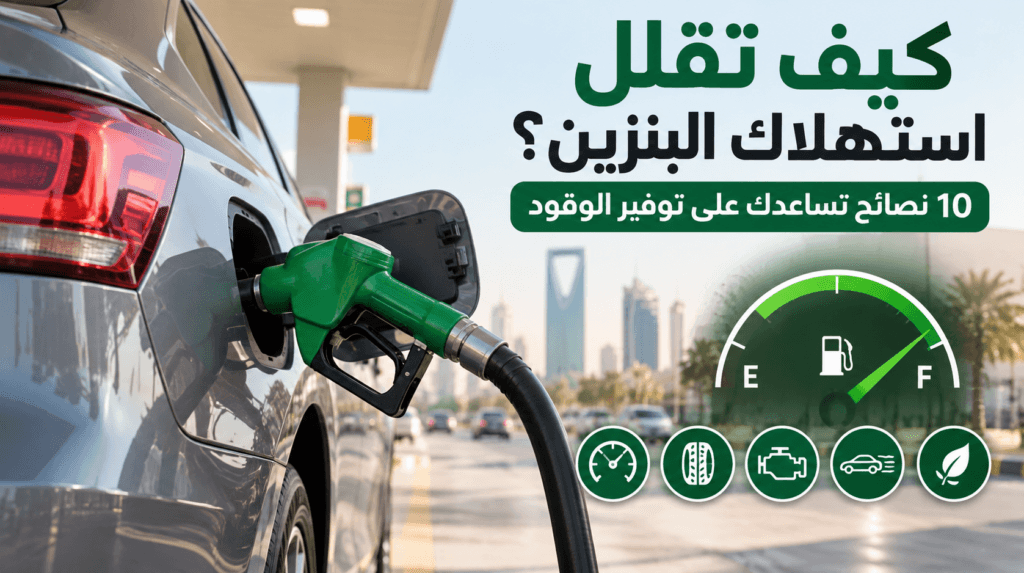 تقليل استهلاك البنزين وتوفير الوقود في السيارة