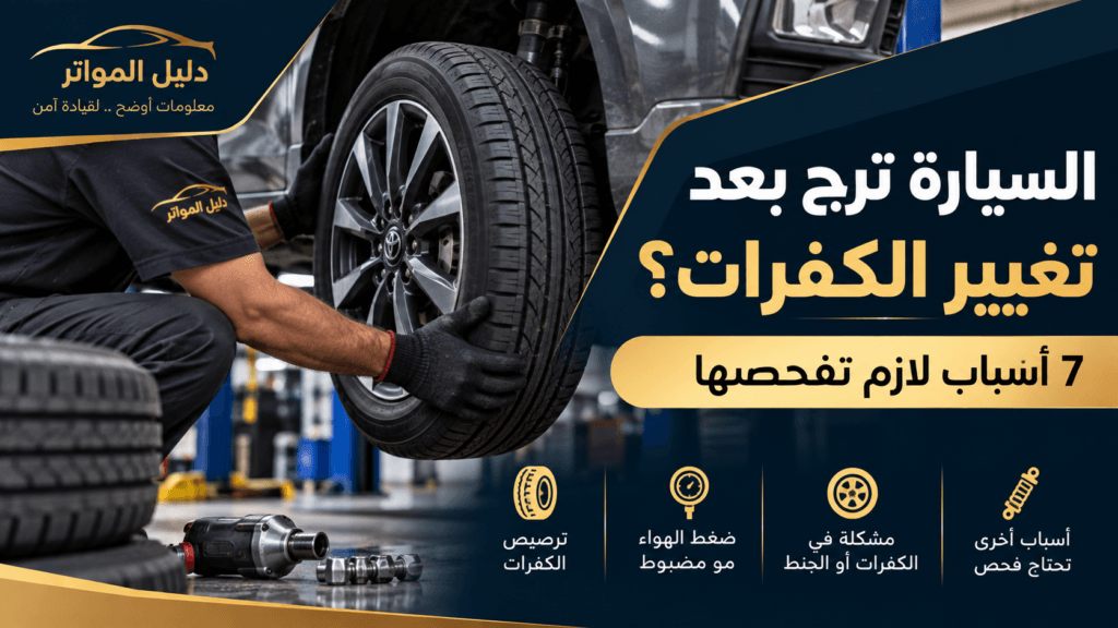 أسباب رجة السيارة بعد تغيير الكفرات